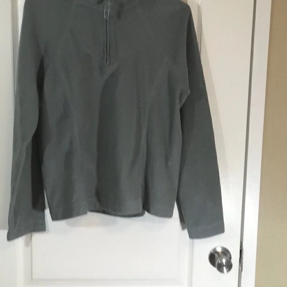 Old Navy Gray High Neck Long Sleeve Jacket Boys Large